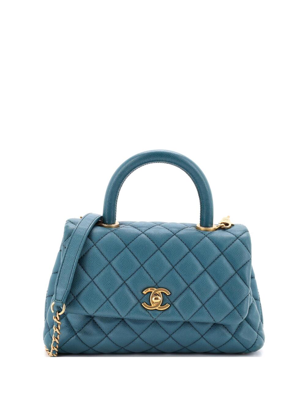 Chanel Coco Top Handle Bag Quilted #350915C46B